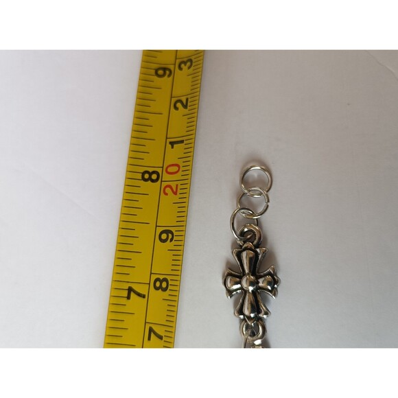 Mens Cross Bracelet Stainless Steel Punk - Picture 7 of 7